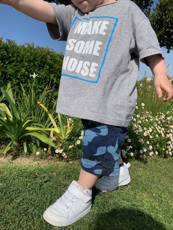 "Make Some Noise" Organic T-shirt Toddler